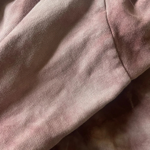Alta mont surf skate pink tie dye lightweight cotton pullover sweatshirt - Picture 8 of 8